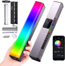 Neewer Rgb Led Video Light Stick, Touch Bar&amp;App Control, Magnetic, Rose Gold - $112.98