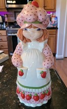 Vintage Strawberry Shortcake Large Ceramic Piggy Bank Money Bank - £38.50 GBP