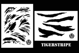 2 Pack Mylar Camo Stencils Camouflage Gun Paint Cerakote Vietnam Tigerstripe - £10.26 GBP