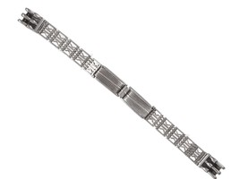 Art Deco Russian 875 Silver Ladies Watch Band - £85.45 GBP