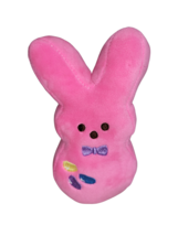 6.5&quot; Dan Dee Peeps Cotton Candy Scented Pink Bunny Plush - New - £13.54 GBP