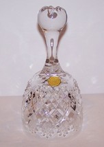 Stunning Marshall Field &amp; Company Western Germany Hand Cut Crystal 6 1/4&quot; Bell - £27.84 GBP