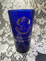 Vintage Cobalt Blue Gold 1997 Convention Missouri Troopers Association T... - $9.90