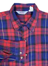 Vintage 80s 90s Dakota Five Brothers Flannel Shirt Men’s Sz XL Red Plaid... - $22.76