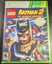 Cib Lego Batman 2: Dc Super Heroes (Microsoft Xbox 360, 2012) Complete In Box - £7.00 GBP