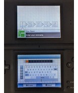 Nintendo DS Lite Video Gioco Console Nero Blu Funzionante Rotto Cerniera - £26.73 GBP