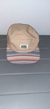 VANS wool baseball cap striped bill - £18.95 GBP