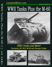 Tanks of WWII M-3 Grant M-4 Sherman Panzers Russian T-34 plus the M-60 - £14.31 GBP