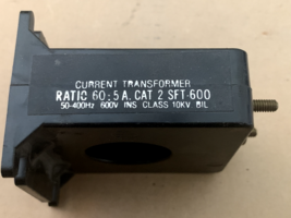 Pioneer Instrumentation Current Transformer 60:5 A Ratio 50-400Hz 600V SFT-600 - $24.70