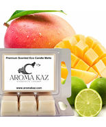 Thai Lime &amp; Mango Scented Candle Melts X Strong 80hr Clam Packs - $18.95+