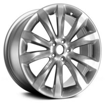 Wheel For 2015-2017 Chrysler 300 20x8 Alloy 5 V Spoke 5-114.3mm Smoked Silver - £494.80 GBP