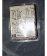 STAMPIN UP RUBBER STAMPS SIMPLE SOMETHINGS 2003 NEW - $25.00