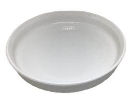 Corning Ware Quiche Tart Baking Dish F-3-B 10&quot; French White Fluted Flan Pie - £11.83 GBP