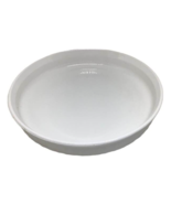 Corning Ware Quiche Tart Baking Dish F-3-B 10&quot; French White Fluted Flan Pie - £11.59 GBP