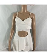 Yoins size medium (6) white romper - £11.32 GBP