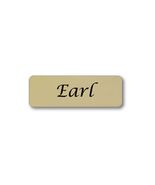 TWO BROKE GIRLS EARL NAME BADGE HALLOWEEN COSTUME WITH PIN FASTENER - $15.99
