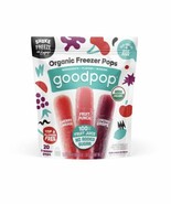 Goodpop Organic 100% Fruit Juice freezer Pops 20 count bag. Lot of 3. Bu... - $120.79 CAD
