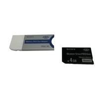 Genuine Sony Memory Stick Pro Duo Mark2 MS-MT4G 4gb  Made In Japan - $18.76