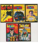 Vintage Art DC Comics Post Card Lot Batman 1 Catwoman Two-Face Sheldon M... - $244.84 MXN