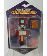 Minecraft Enchanter Dungeons Figure Character with Book Mattel Discontinued - $15.88