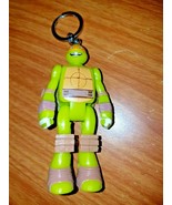 LEONARDO TEENAGE MUNTANT NINJA TURTLE LED LITE KEY CHAIN LIGHT OUT OF BOX - $6.75 CAD