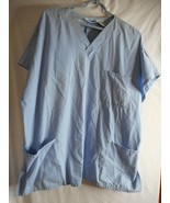 Blue Sx 2x (20W) Scrub Top Medical Uniform MHD Scrubs - $104.72 MXN