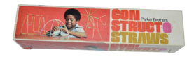 Vtg Constructo Straws Building Game Parker Brothers 1970’S Original Box retro - £7.40 GBP