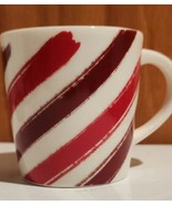 Starbucks Demitasse Expresso Red White 3 oz Cup &quot;Candy Cane&quot; Mug 2014 - $24.65