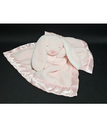 Carters 14&quot; Pink Bunny Baby Security Blanket Plush Satin Trim Lovey 2016 - €35,41 EUR