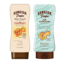 Hawaiian Tropic SPF 30 Broad Spectrum Sunscreen and After Sun Pack with 8oz Shee - £44.75 GBP