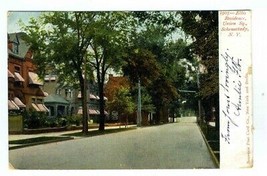 Ellis Residence Union Square Schenectady New York Undivided Back Postcard 1906 - £7.62 GBP