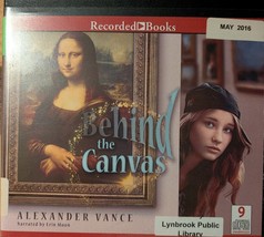 Behind the Canvas Alexander Vance Audiobook 9 Discs Recorded Books 2016 - $37.08 MXN