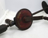 Antique Millers Falls Co. Hand Drill Bit with Shoulder Breast Brace - £69.30 GBP