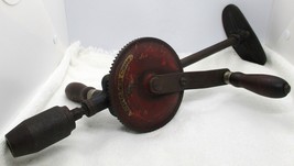 Antique Millers Falls Co. Hand Drill Bit with Shoulder Breast Brace - $88.11