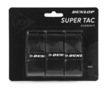 Dunlop Super Tac Overgrip 0.5mm Badminton Tennis Racket Tape 3Grips/Pack... - $19.51+