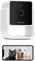 Petcube Cam Pet Monitoring Camera with Built-In Vet Chat for Cats &amp; Dogs, Securi - £45.08 GBP