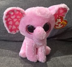 Ty Beanie Boos - SUGAR the Pink Elephant (6 Inch) NEW - MINT with Very Good TAGS - £11.78 GBP