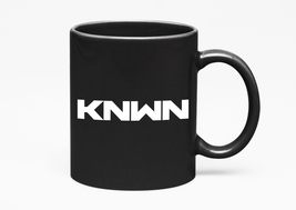 Make Your Mark Design KNWN. Known, Black 11oz Ceramic Mug - £17.40 GBP+