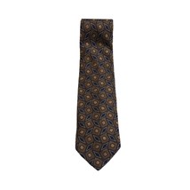 Vintage Blue/Brown Valentino Cravatte Necktie - £50.42 GBP