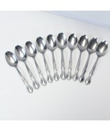 Wm Rogers Royal Manor Teaspoons 6&quot; Stainless Lot of 12 - $16.65