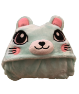 Adult Kids Hooded Blanket Hoodie Ultra Plush Comfy Fleece Green - $398.88 MXN