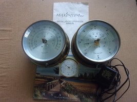 Maximum Maestro Analog Wind Speed and temp  read-out Instruments, AC, ma... - $5,440.08 MXN