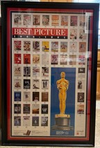 1993 Academy Awards Oscars Movie Theater Poster Board Glass Framed Coca Cola UA - £191.12 GBP