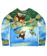 NWT Small Disney Bambi Faline Reflection Jrs Long Sleeve T-Shirt Top Gra... - £27.50 GBP