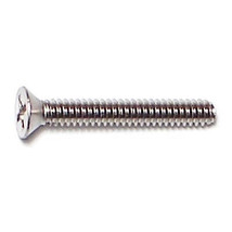 #6-32 x 1&quot; 18-8 Stainless Phillips Flat Head Machine Screws (100 pcs.) - £9.13 GBP