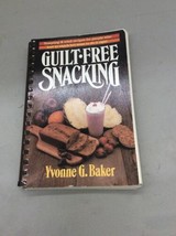 Vintage CookBook Spiral Guilty Free Snacking 1983 Recipes Tips Ideas Softcover - £31.37 GBP