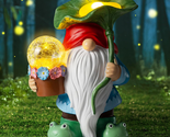 Gnome Gifts for Mom/Grandma/Birthday, Garden Gnome Decor, Solar Gnomes D... - £33.03 GBP