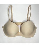 Victoria’s Secret PINK Push Up Bra Padded Women&#39;s Sz 34C Nude Tshirt - $24.68 CAD