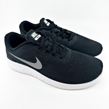 Nike Free RN Black White Kids Left 6.5 Right 5.5 Running Sneakers 833989 001 - $19.95