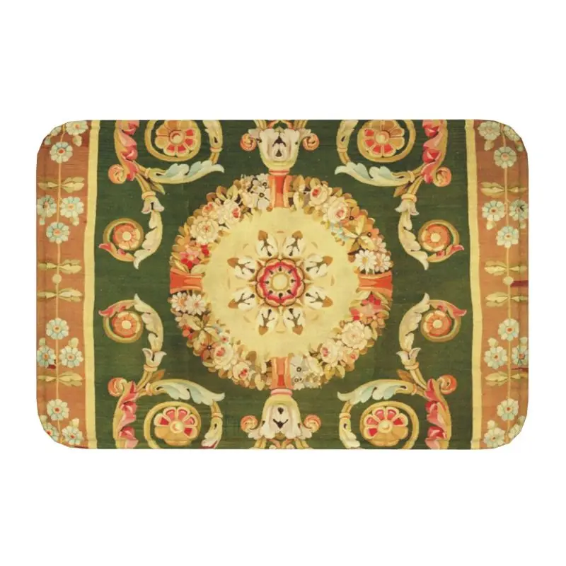 Aubusson French Rug Doormat Non-Slip Mat Bedroom Door Floor Entrance Carpet Rug - £12.64 GBP